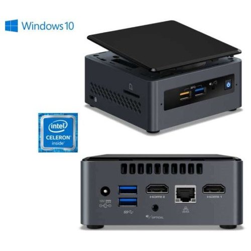 Intel Nuc Kit Nuc7pjyh Mini Desktop Pc Pentium Silver Shopee Malaysia