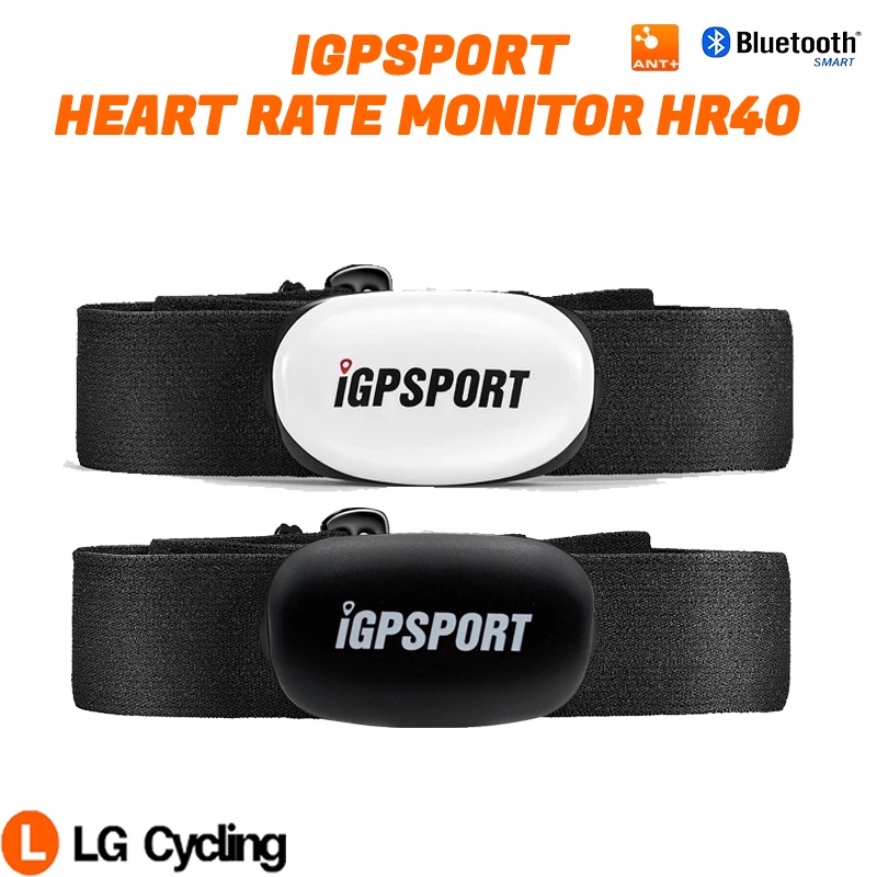 IGPSPORT HR40 Smart Chest Heart Rate Monitor Bluetooth ANT+ Compatible