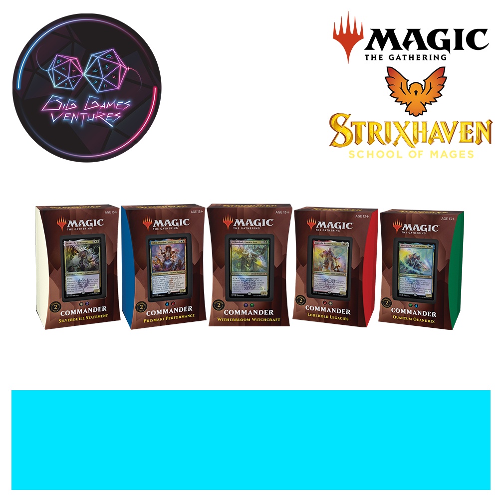 Magic The Gathering : Strixheaven Commander Deck | Shopee Malaysia