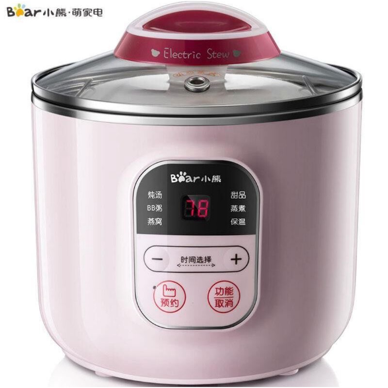 High Quality Innovative Ceramic 0.8L Pink Slow Cooker - China Slow