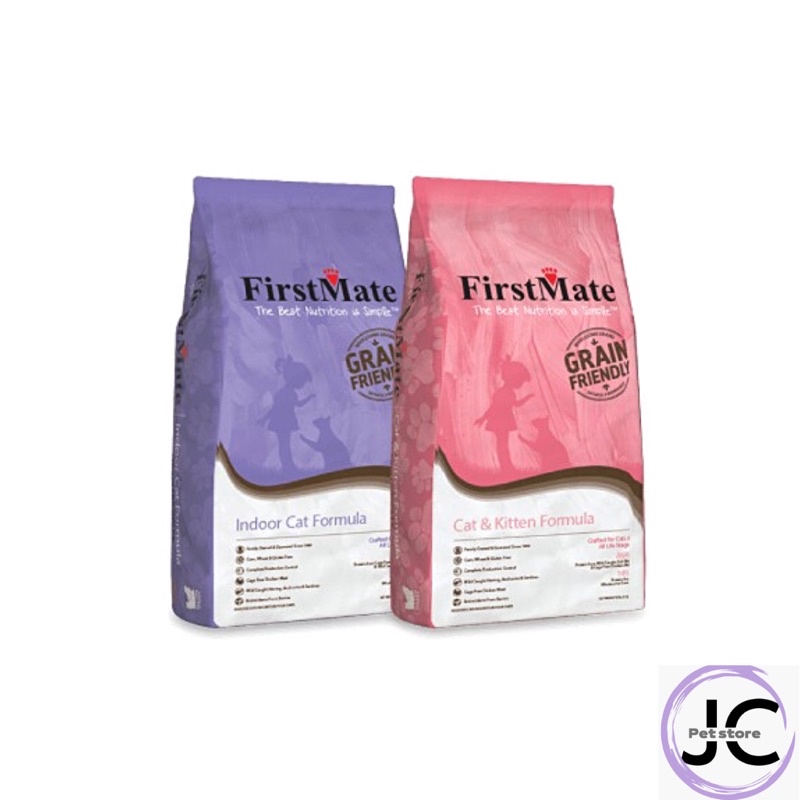 FirstMate Grain Friendly Cat & Kitten & Indoor Formula Cat Dry Food 6kg