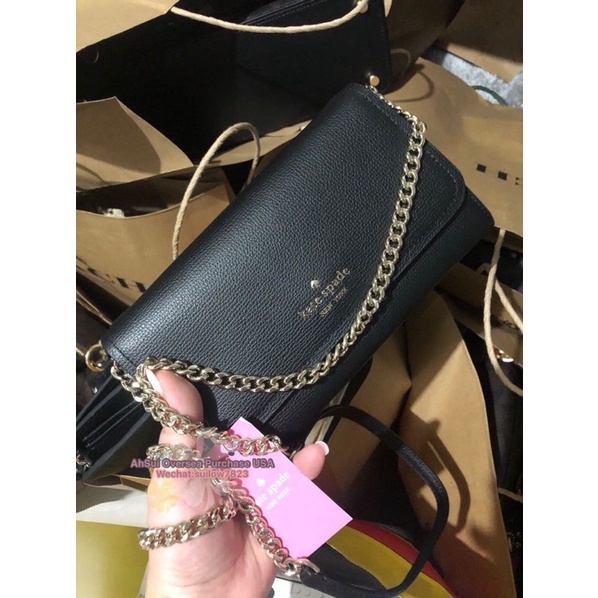 Kate spade Darcy Chain Wallet Crossbody Bag | Shopee Malaysia