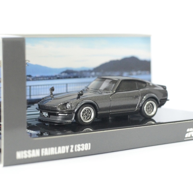 INNO 1/64 FAIRLADY Z (S30) DARK GRAY 1:64 Fairlady Z (S30) Dark