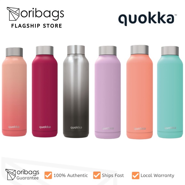 QUOKKA Stainless Steel Bottle Solid Series 630ml (Assorted Colors