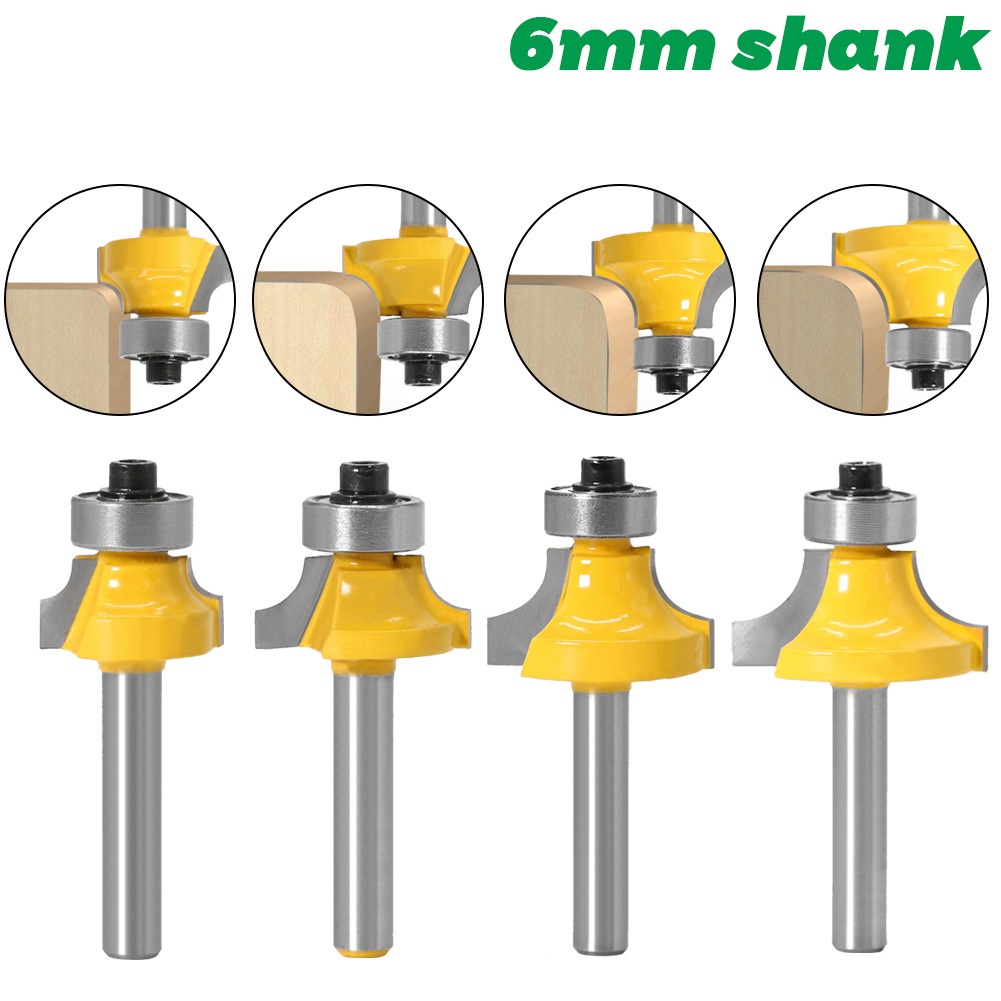 6mm Shank Corner Round Over Router Bit 6柄圆角铣刀 | Shopee Malaysia