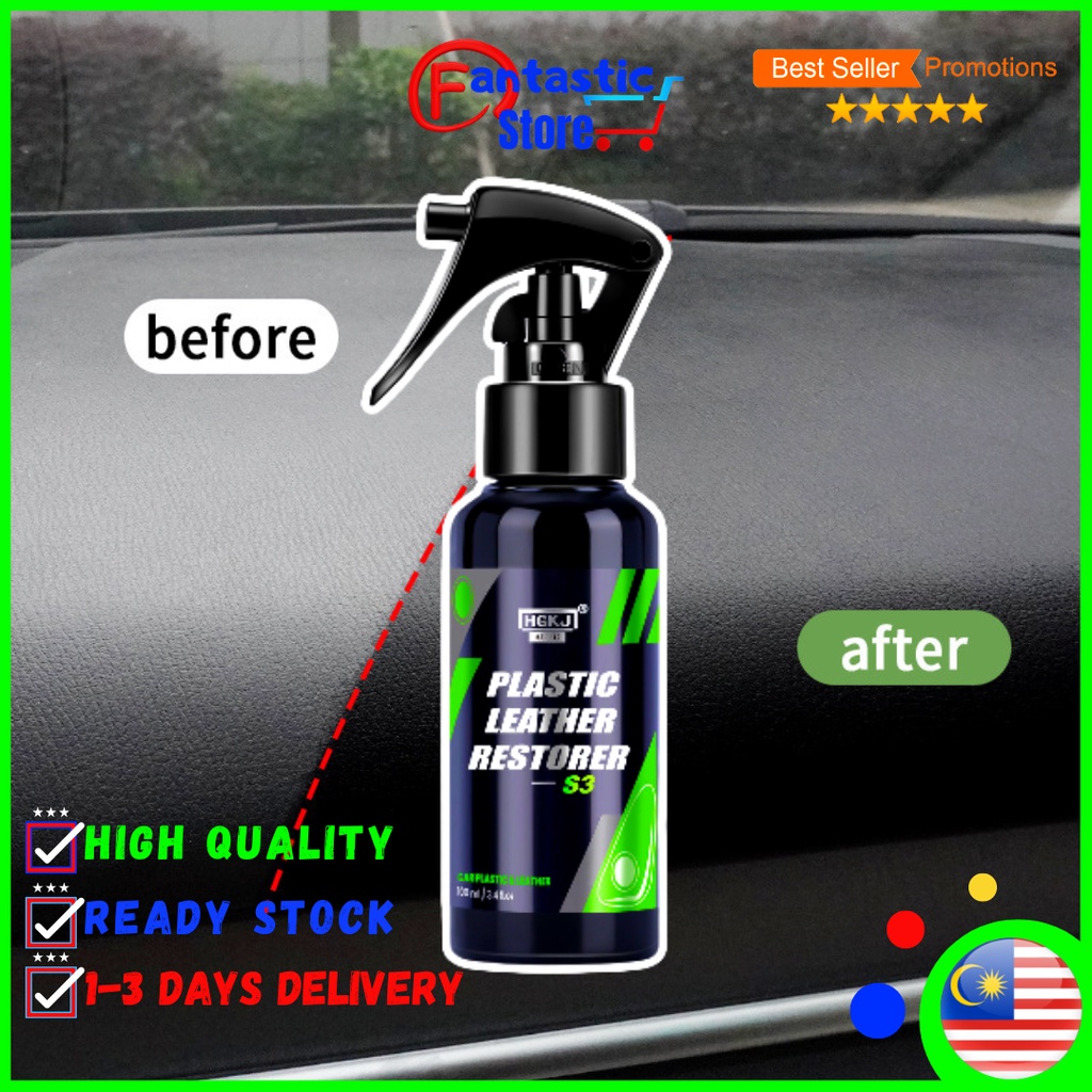Polish kereta plastic coating black plastic restorer Pengilat Kereta