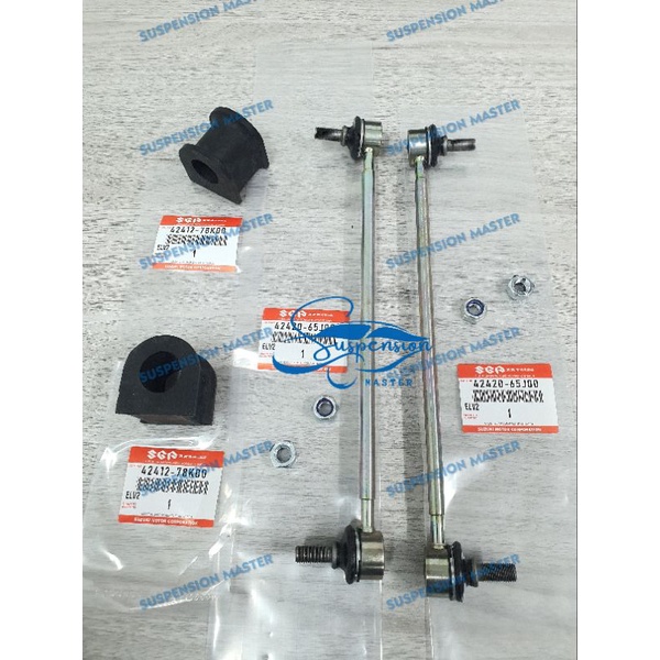 4 IN 1 SET FRONT STABILIZER LINK / STABILIZER BUSH SUZUKI GRAND