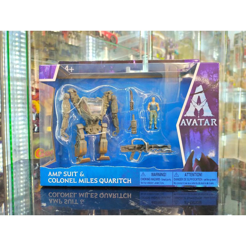 McFarlane Toys Avatar The Way Of Water 2.5"Inch AMP Suit & Colonel ...