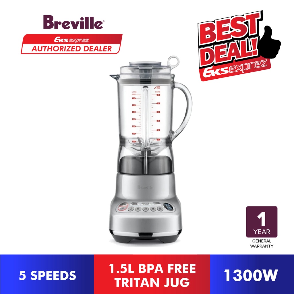 Breville The Fresh & Furious (1.5L) BBL620 Permanent Blender