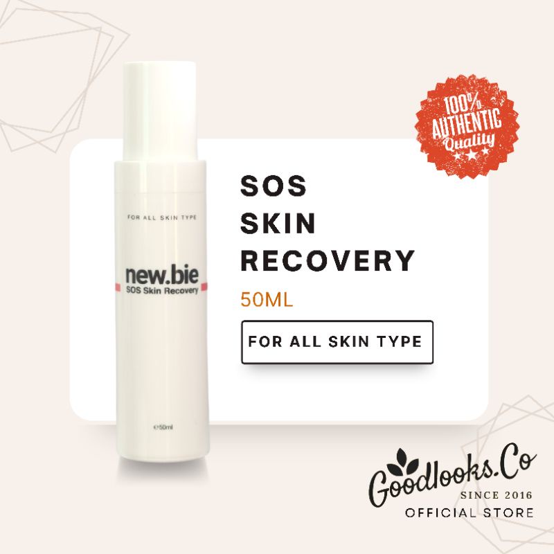 NEWBIE SOS Skin Recovery Facial Moisturizer (For Sensitive Skin Rosacea