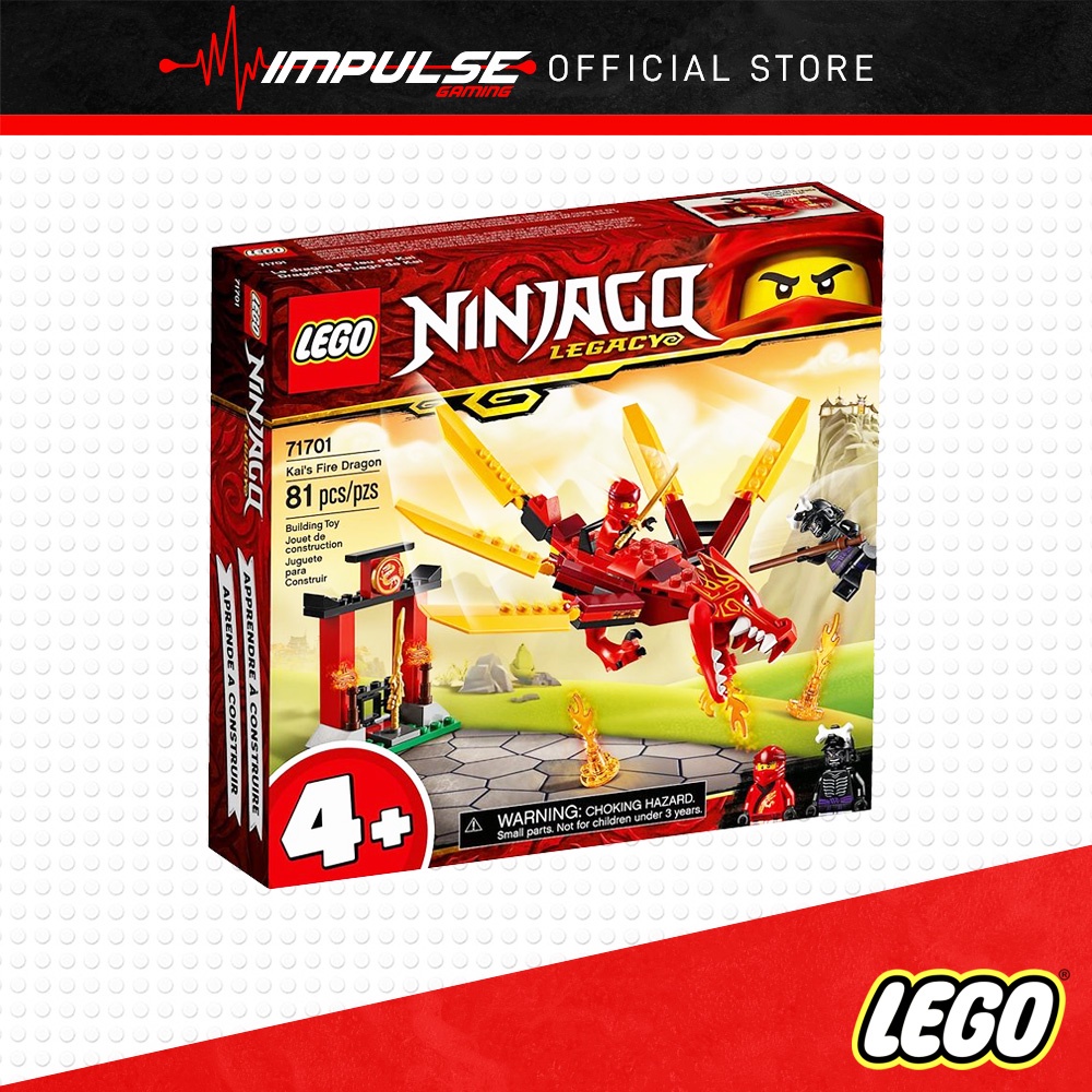 LEGO 71701 Ninjago - Kai's Fire Dragon | Shopee Malaysia