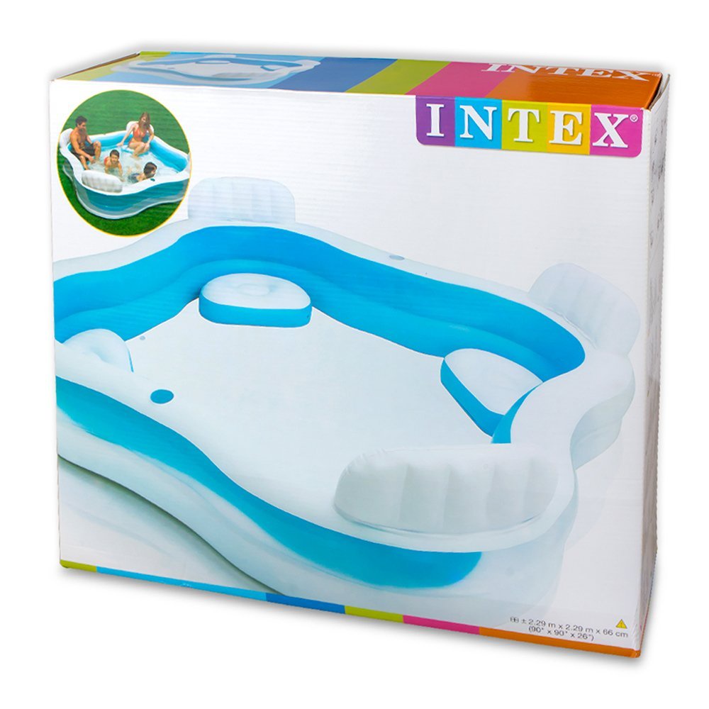 INTEX 56475 Swim Center Family Lounge Pool ( 90" L x 90 " W x 26 " H