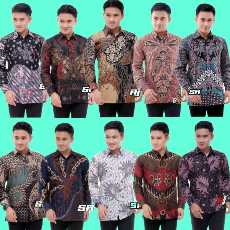 KEMEJA Free Shipping Men's Batik | Men's Long Sleeve Batik Shirt ...