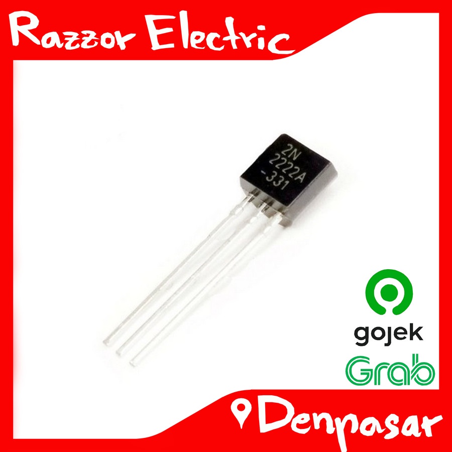 Lotto 200 Pezzi Transistor NPN 2N2222 TO-92 Per Amplificatori E Commutazione Di Segnale - Wahkitsing