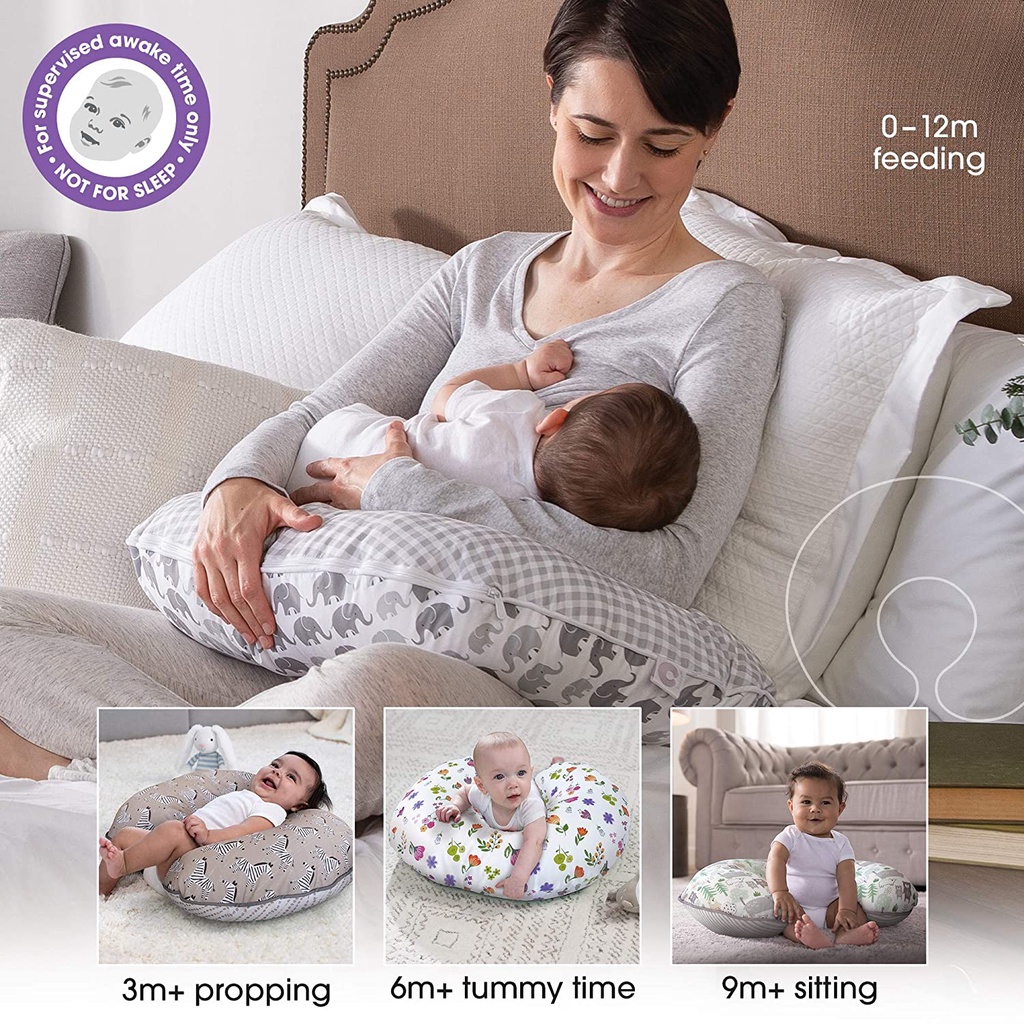 Chicco Boppy Nursing Pillow Bantal Ibu Mengandung Bantal Menyusu Maternity Breastfeeding Pillow Shopee Malaysia