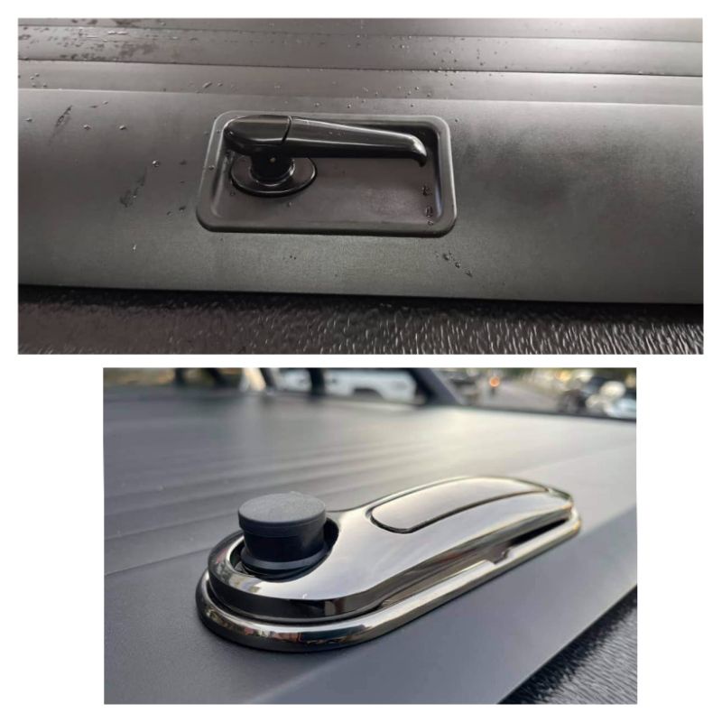 4x4 pickup Roller shutter lid cover lock system Bull, Hilux Ford Nissan