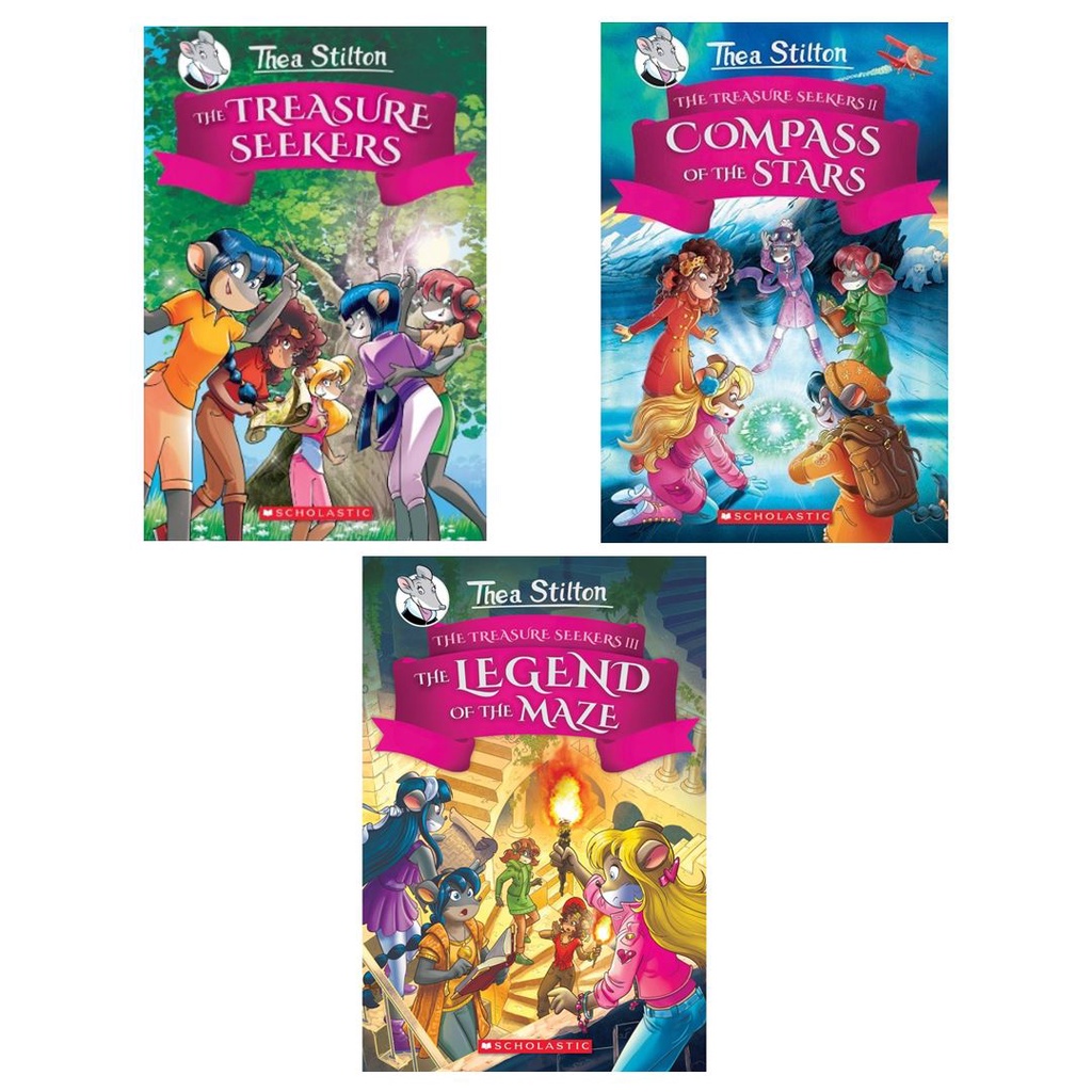 Thea Stilton and the Treasure Seekers 1 3 By Thea Stilton [Kids Story