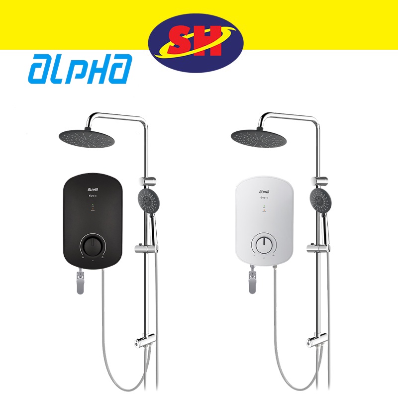Alpha EVOE Series Rain Shower Water Heater (Non Pump) Shopee Malaysia