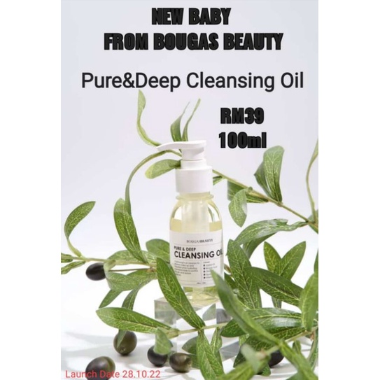 DOUBLE CLEANSING OIL BOUGAS PURE&DEEP Shopee Malaysia