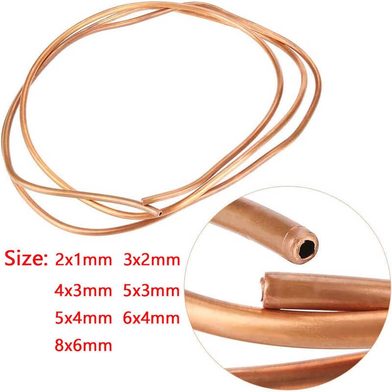 1M Soft Microbore Copper Tube Pipe OD 28mm ID 16mm For Refrigeration