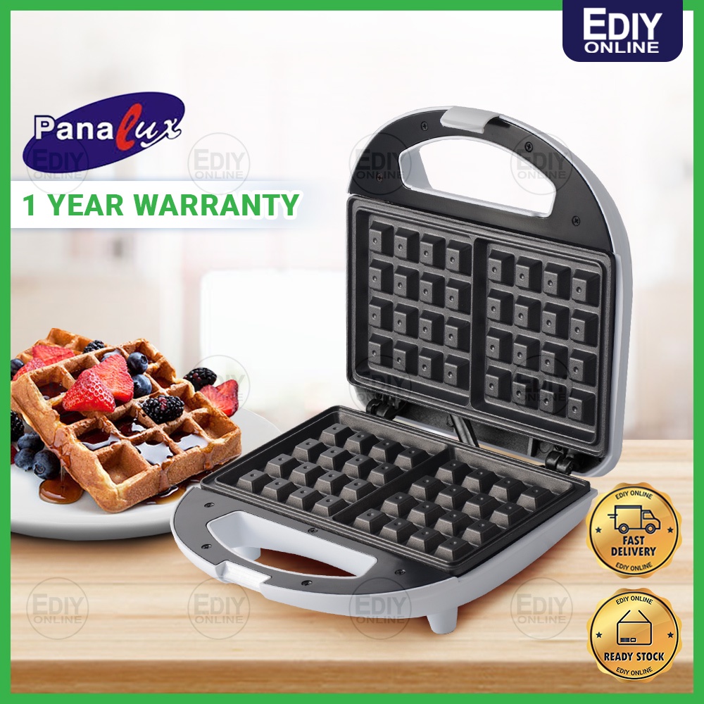 【SIRIM 3 PIN】 Panalux Electric Breakfast Waffle Maker Toaster Eggette