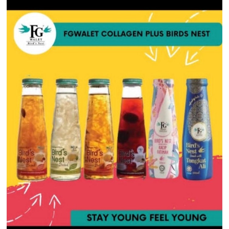 (READY STOCK) FG WALET BIRD NEST collagen Aloe vera Shopee Malaysia