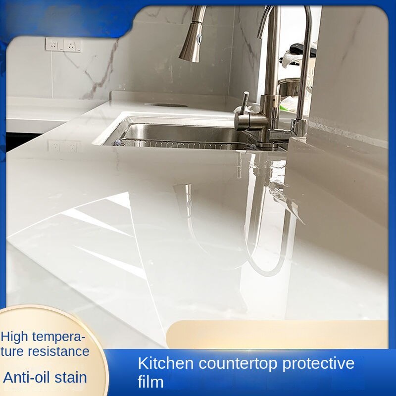Kitchen/countertop stickers marble desktop furniture stickers high
