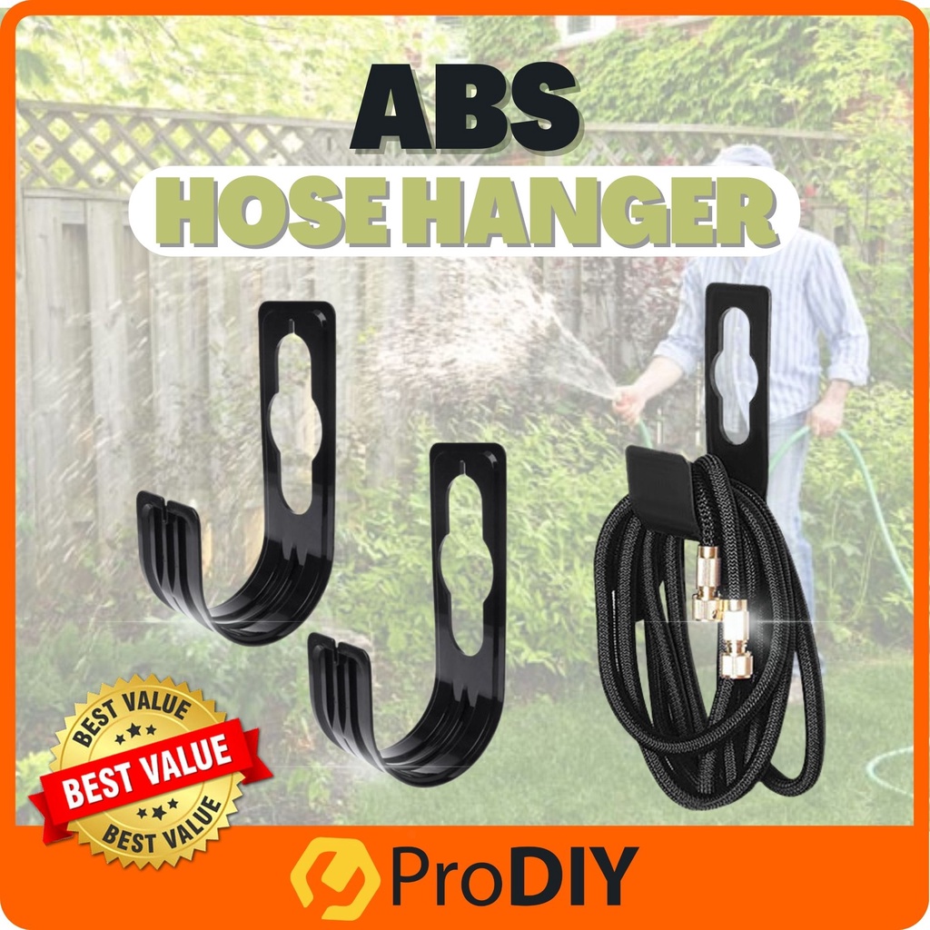 Telescopic Pipe Hook ABS Hose Hanger Plastic Hose Holder Hanger Gardening Organizer Wall Mounted