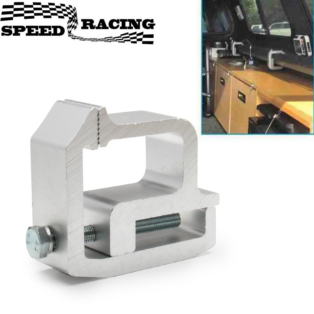 1PC Truck Topper Clamp Universal Mounting Clamps Adjustable Aluminum