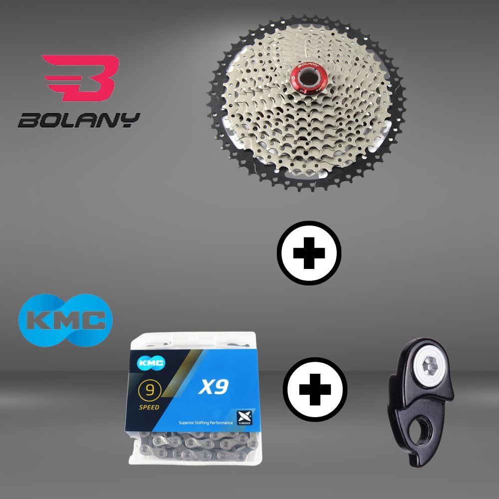 Bolany MTB Cassette 9 Speed 11 50T 9s sunrace shimano sunshine 50t mountain bike large cassettes Shopee Malaysia