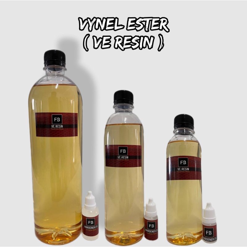 VE RESIN + HARDENER ( Vynil Ester for carbon fiber ) Shopee Malaysia