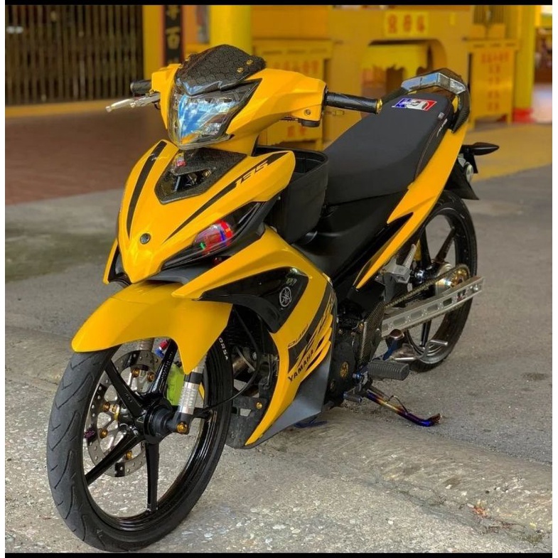 COVERSET LC 135 V2/V3/V4/V5/V6/V7 CUSTOM SNIPER GP KUNING | Shopee Malaysia