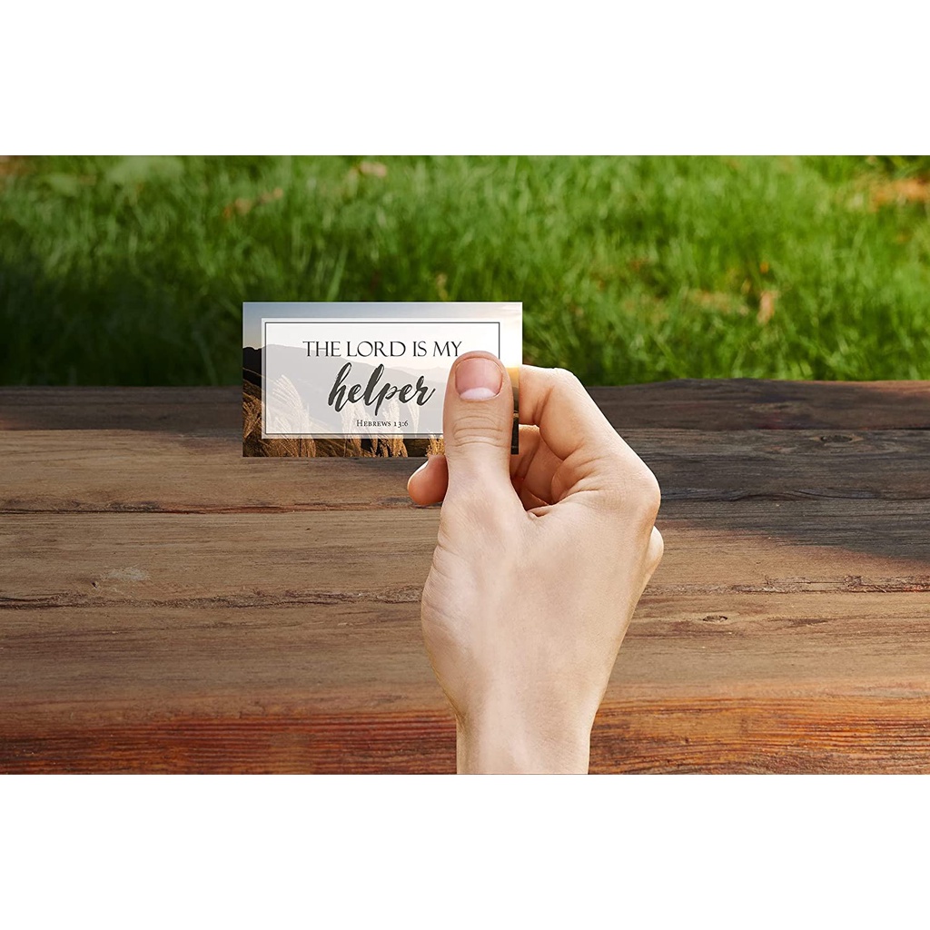 12 PCS Share a Verse Bible Cards with Full Scripture | Shopee Malaysia