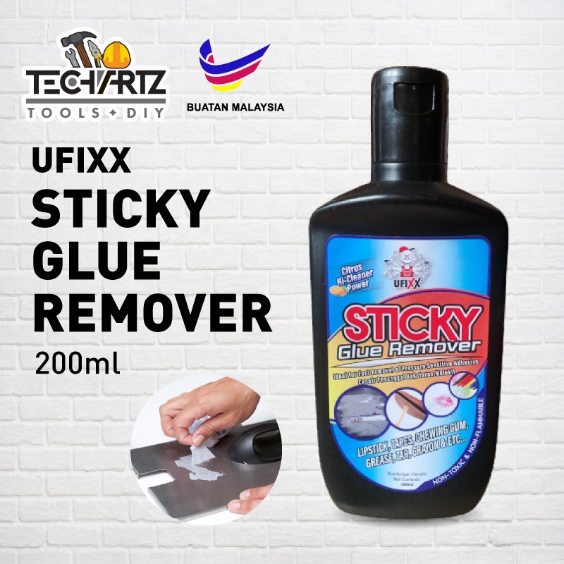 UFIXX Sticky Glue Remover / Sticker Remover / Label Remover/ Adhesive ...