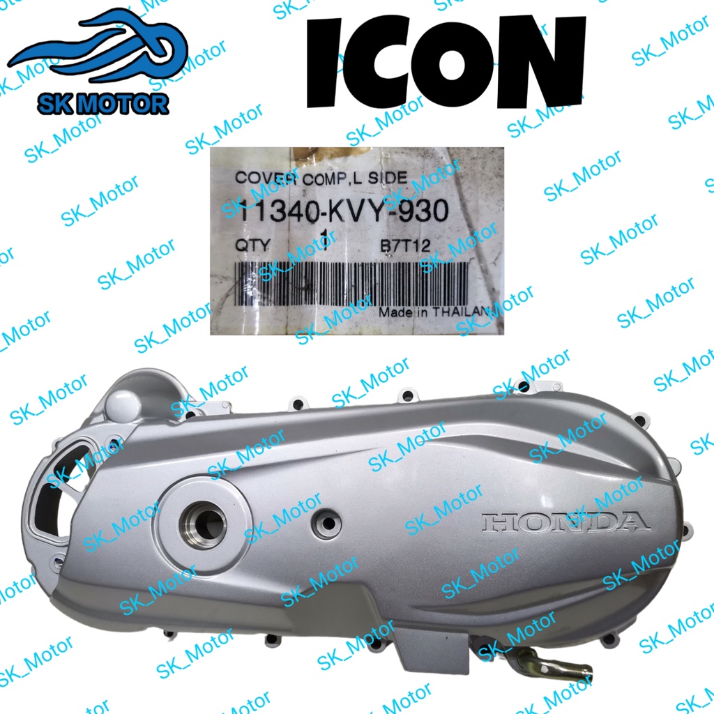 Honda SPACY / ICON110 Original Crankcase Cover Belting Pulley Cover ...