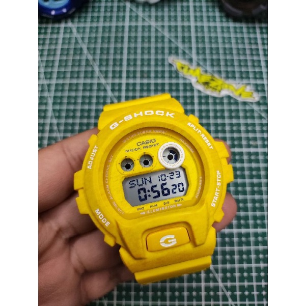 ORIGINAL] G-SHOCK GD-X6900HT-9 HEATHERED YELLOW GD-X6900HT