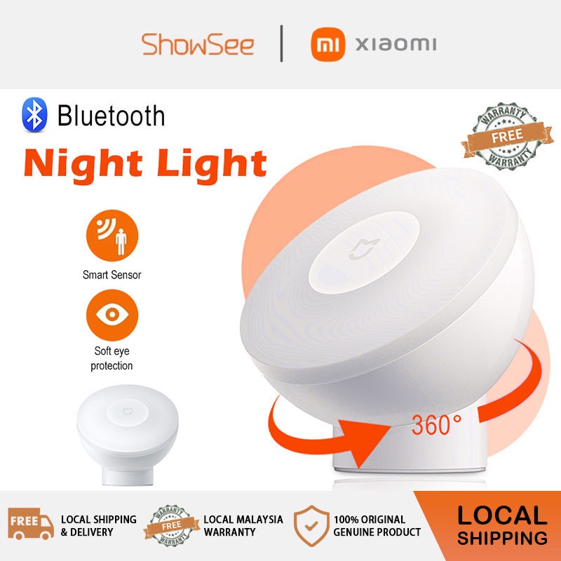 XIAOMI Mijia Smart Night Light 2 Bluetooth Version Adjustable ...