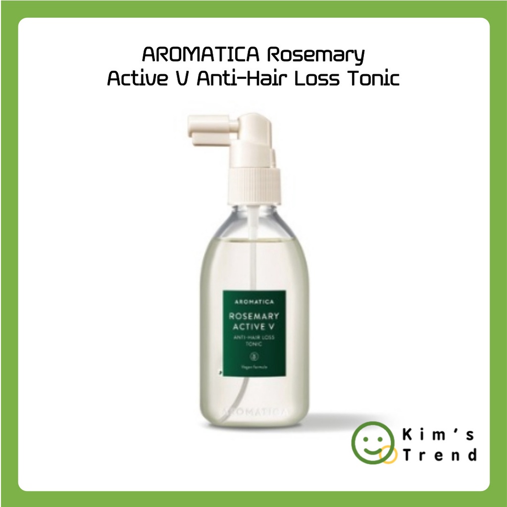 [AROMATICA] Rosemary Active V AntiHair Loss Tonic (100ml) Shopee
