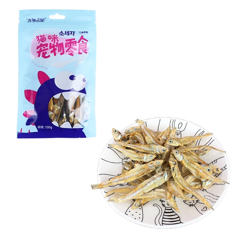 Delicious Cat Biscuit Cat Treats 100g Tuna Salmon Catnip biskut kucing