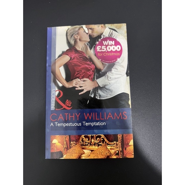 A Tempestuous Temptation - Cathy Williams (Mini Book) | Shopee Malaysia