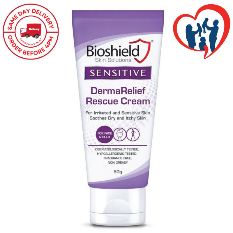 Bioshield Sensitive Dermarelief Rescue Cream 50g | Shopee Malaysia