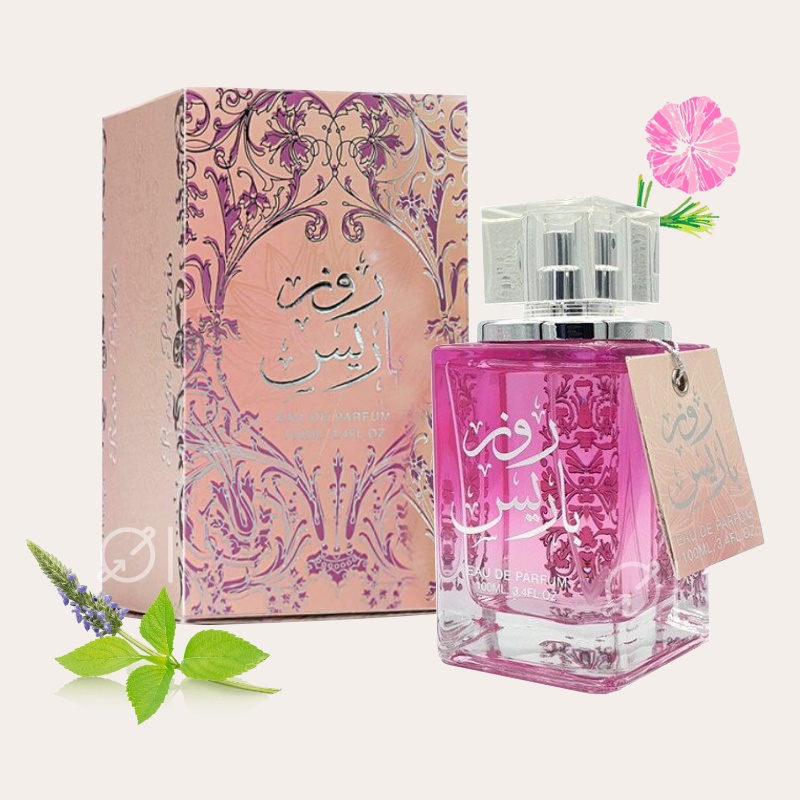 Rose Paris Perfume Eau de Parfum Original Minyak Wangi Arab Perfum By ...