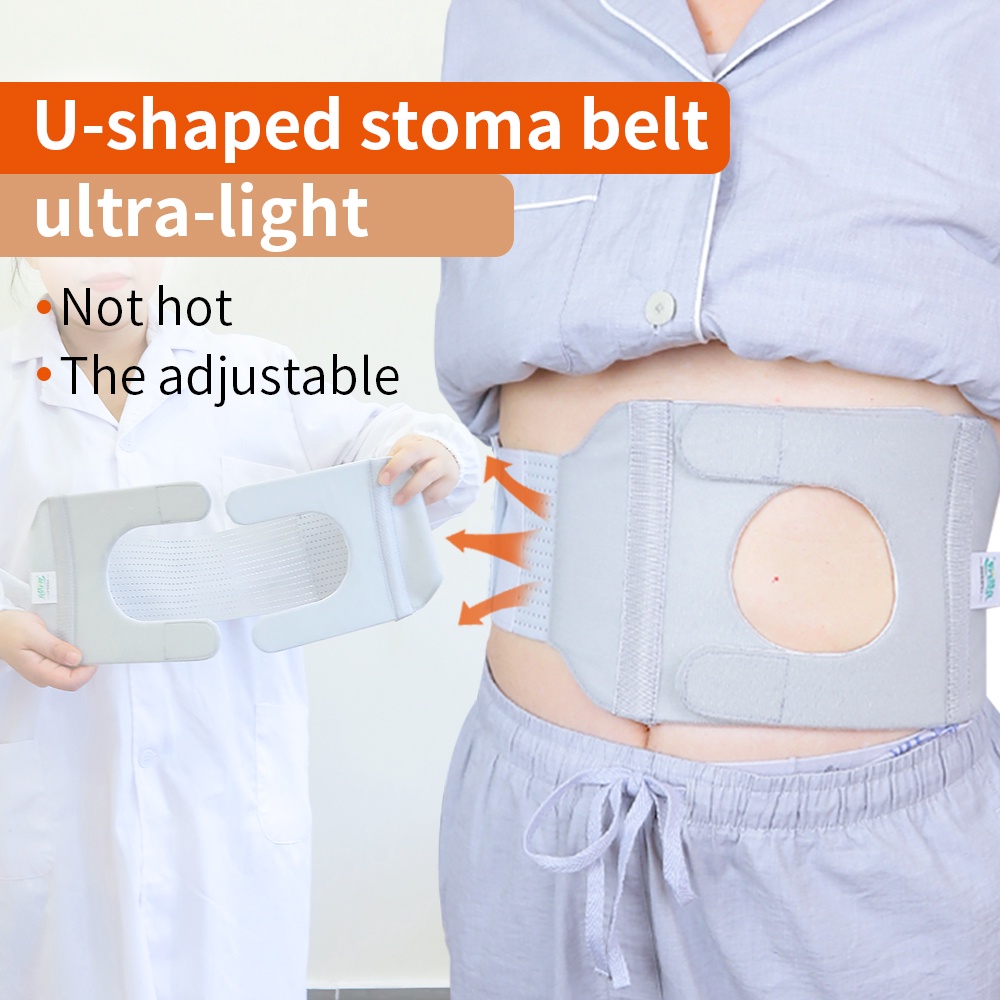 MedyeZQT The Stoma Abdominal Belt Prevents Hernias And Ventilates After