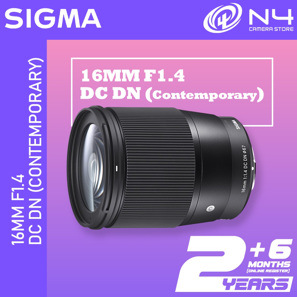 Sigma 16mm F1.4 DC DN Contemporary Lens For Sony E Mount / Olympus