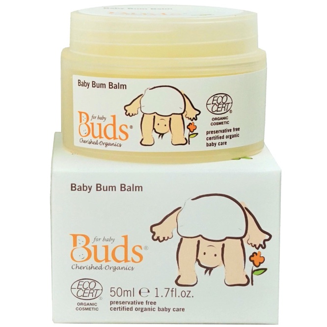 Buds Cherished Organics: Baby Bum Balm 50ml | Shopee Malaysia