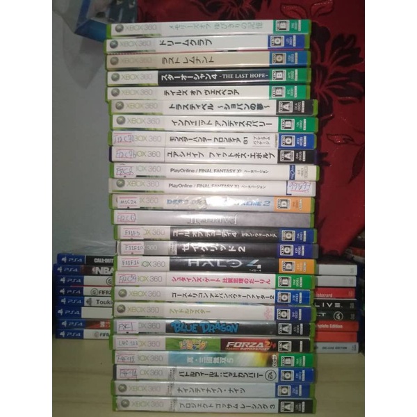 Xbox 360 NTSCJ Version Region Only Used Japanese Original Games Disc