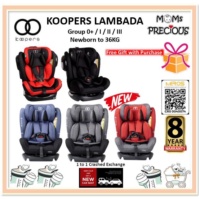 Koopers lambada outlet car seat