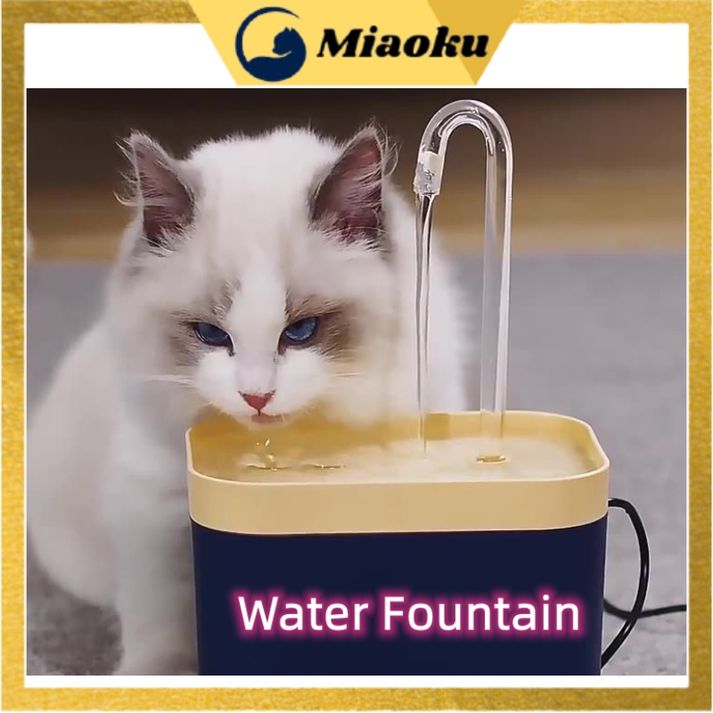 Miaoku Cat Fountain Pet Water Fountain / Tempat Minum Kucing Bekas