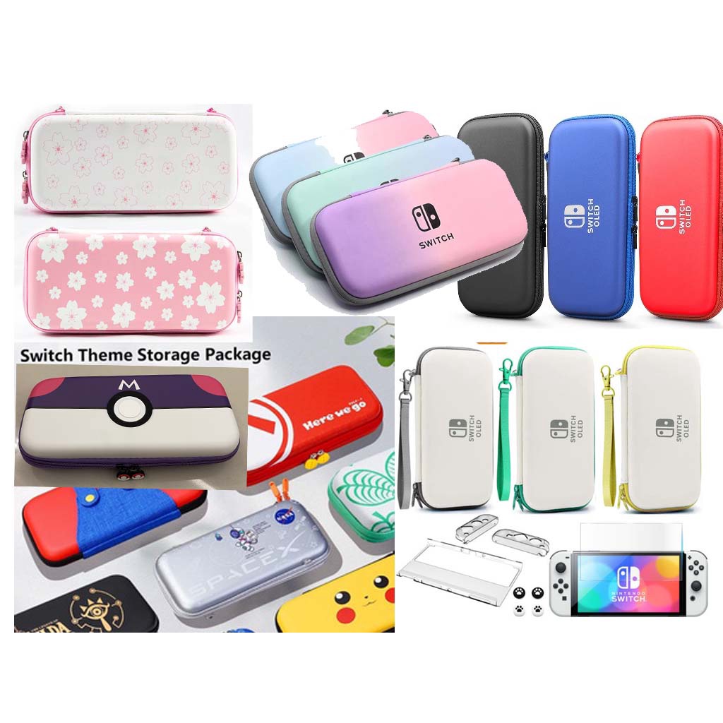 Nintendo Switch V1 / V2 / OLED Eva Hard Pouch Bag | Shopee Malaysia