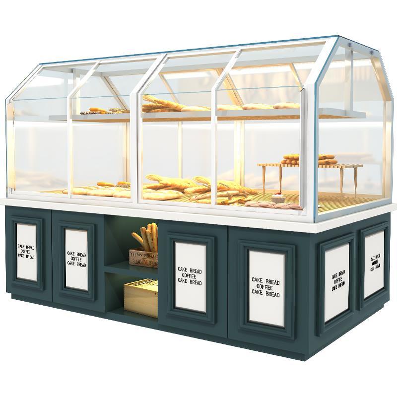 Bread bread display cake shop model shelf Nakajima